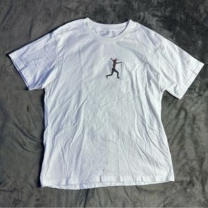 Travis Scott © Astroworld & Virgil Abloh White Tee